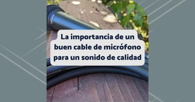 Cable de Microfono