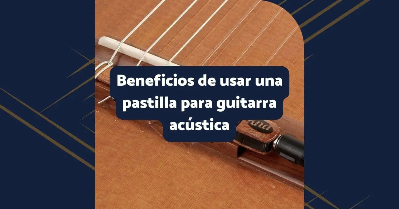 Pastilla para guitarra acustica
